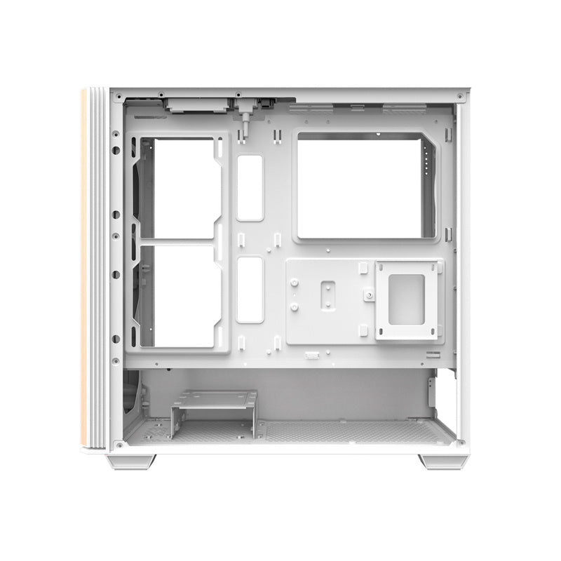 Darkflash DS900WS ATX datora korpuss bez ventilatoriem (balts)