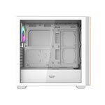 Darkflash DS900WS datora korpuss (balts) + 4 ARGB ventilatori