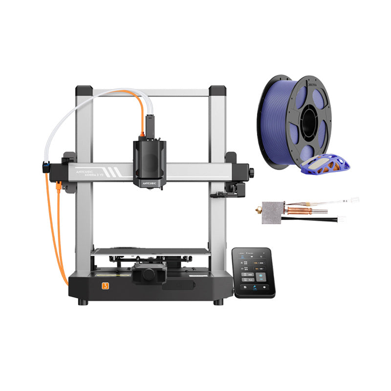 Anycubic Kobra 3 V2 Combo 3D Printer + Hotend + Filament free