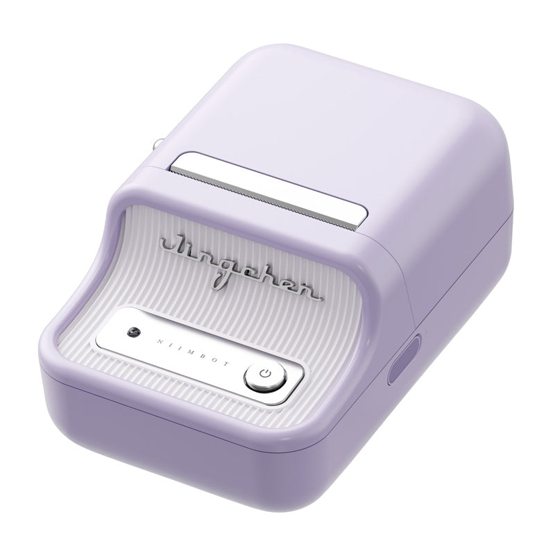 Niimbot B21 Pro pārnēsājamais etiķešu printeris (violets)