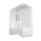 Darkflash DY460 datora korpuss (balts) + 4 ARGB ventilatori