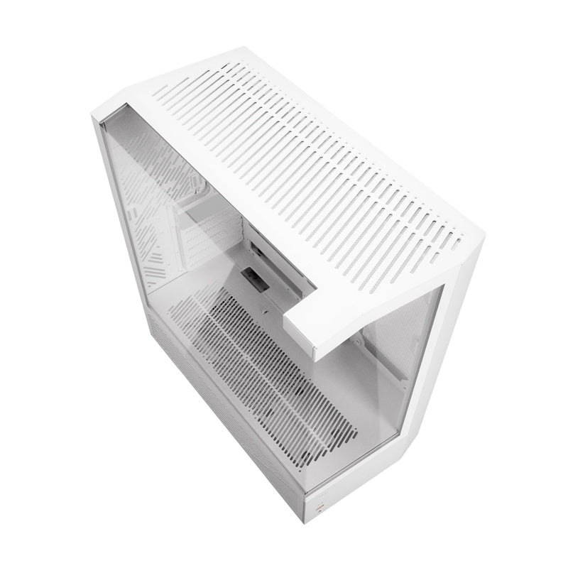 Darkflash DY460 datora korpuss (balts) + 4 ARGB ventilatori