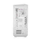 Darkflash DY460 datora korpuss (balts) + 4 ARGB ventilatori