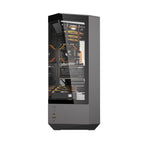 Darkflash DY460 datora korpuss (melns) + 4 ARGB ventilatori