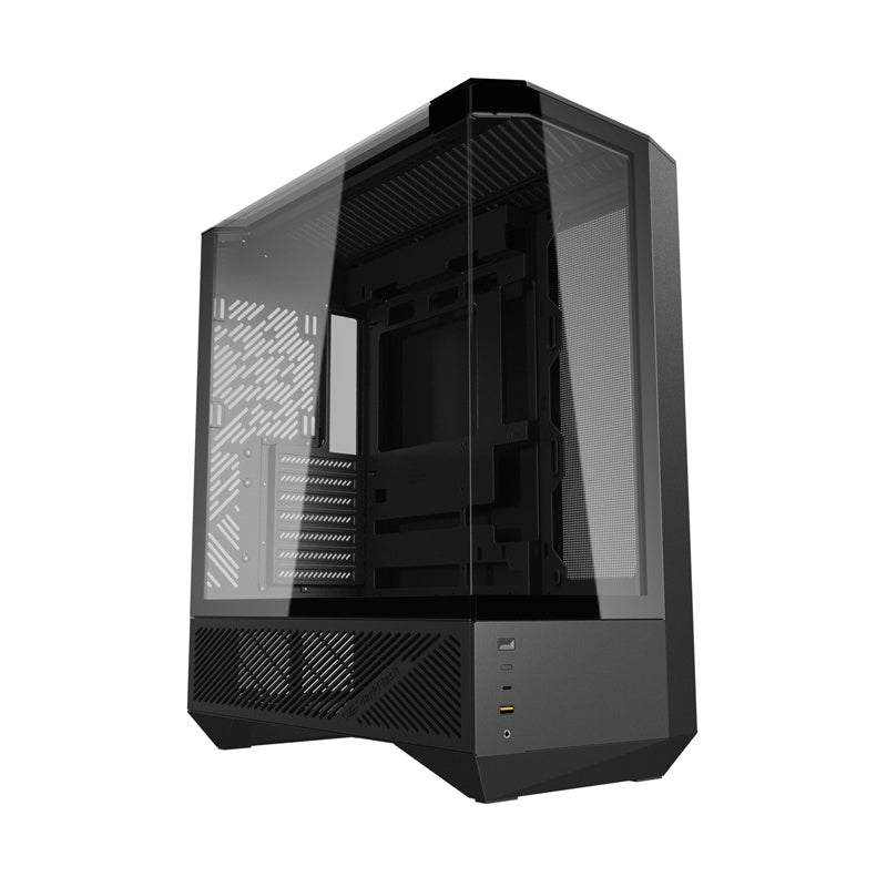 Darkflash DY460 datora korpuss (melns) + 4 ARGB ventilatori