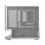 Darkflash F1 datora korpuss (balts) + 6 ARGB ventilatori