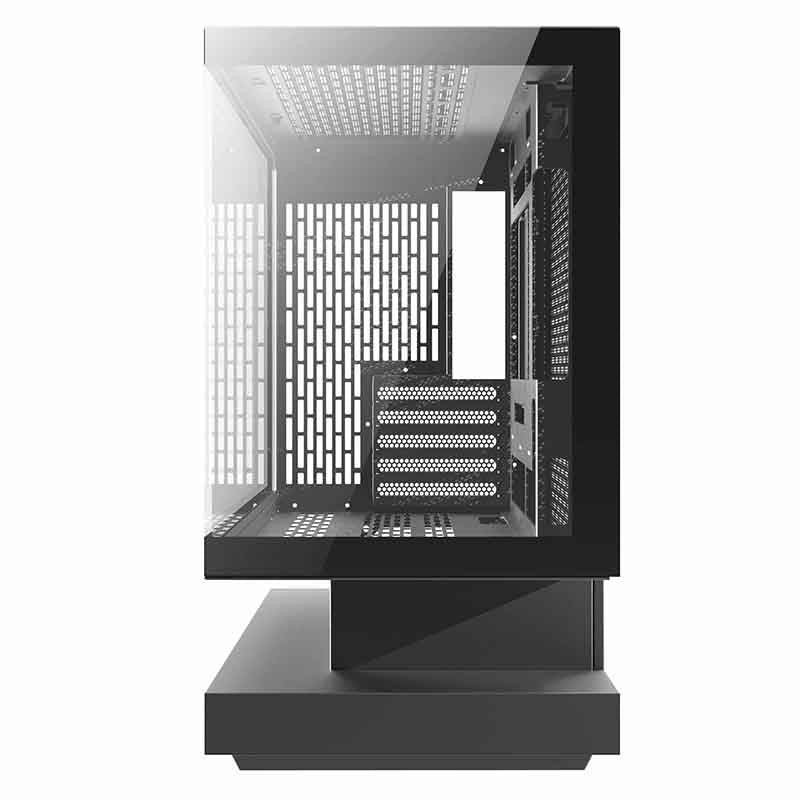 Darkflash F1 datora korpuss (melns) + 6 ARGB ventilatori