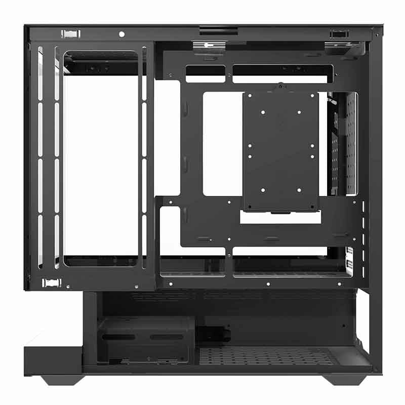 Darkflash F1 datora korpuss (melns) + 6 ARGB ventilatori