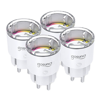 Gosund EP2-Z ZigBee viedā kontaktligzda (četru komplekts) 10A