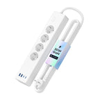 Meross MSP844(EU) viedais ātrās uzlādes pagarinātājs, 4 kontaktligzdas + 2x USB-A + 2x USB-C (Matter)