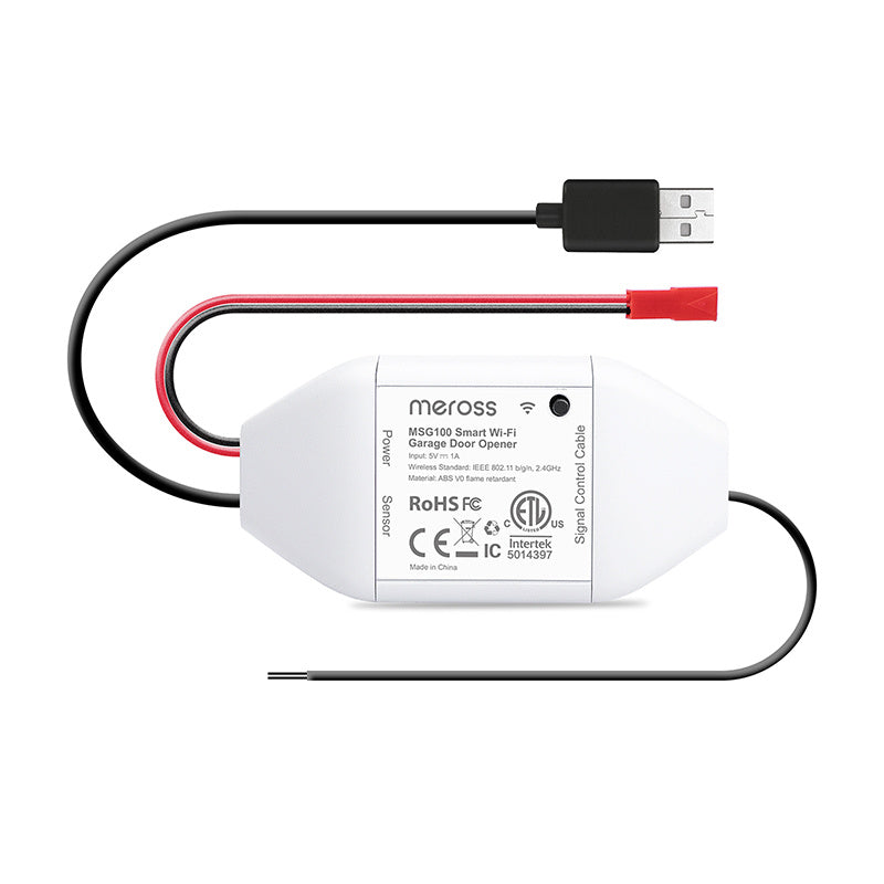 Meross MSG100HK viedais garāžas durvju slēdzis (HomeKit)