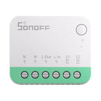 Sonoff MINIR4M Matter viedais WiFi mini slēdzis (HomeKit, SmartThings, Home Assistant).