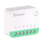 Sonoff MINIR4M Matter viedais WiFi mini slēdzis (HomeKit, SmartThings, Home Assistant).
