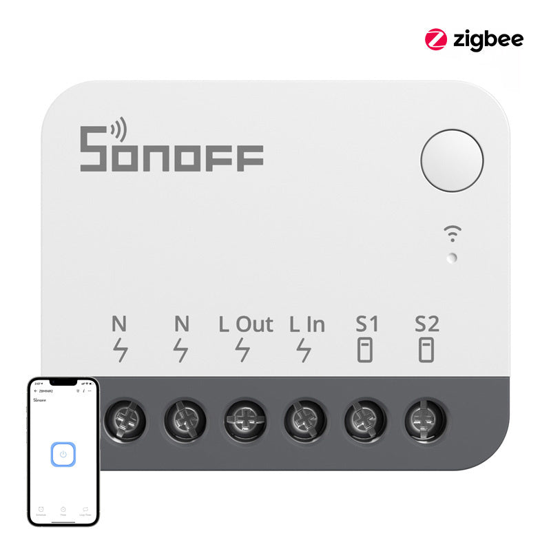 Viedais ZigBee mini slēdzis SONOFF ZBMINIR2