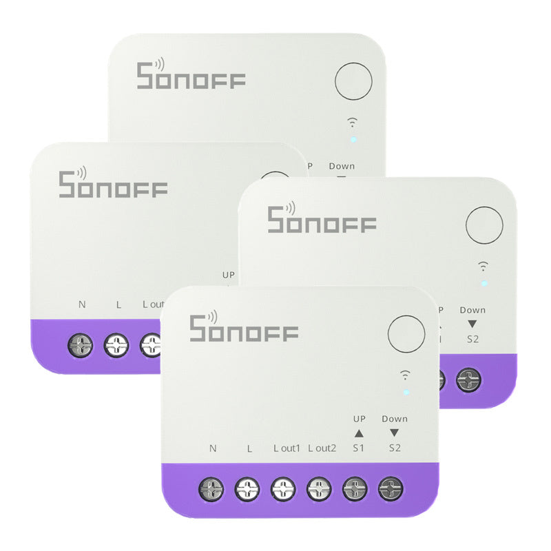 Sonoff MINI-RBS WiFi viedais mini rullo žalūziju slēdzis (4 gab.)