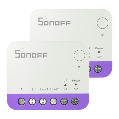 Sonoff MINI-RBS WiFi viedais mini rullo žalūziju slēdzis (2 gab.)