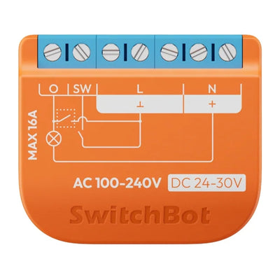 Smart SwitchBot releja slēdzis 1:00.