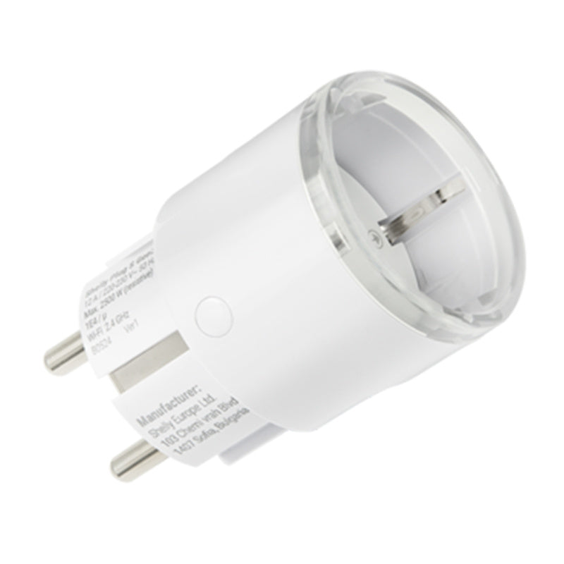 5 Shelly Plug S MTR Gen3 12A viedās rozetes komplekts (balts)