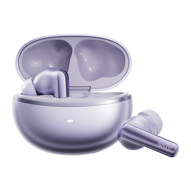 TWS QCY MeloBuds N70 austiņas (violeta krāsa)