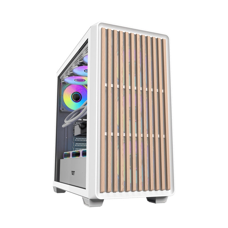 DarkFlash DS900WD datora korpuss (balts)