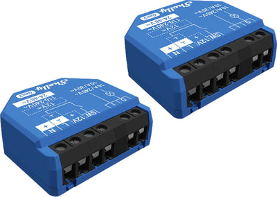 Shelly 1 Gen3 WiFi/Bluetooth 2 kontrolieru komplekts