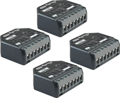 4 Shelly 2PM Gen4 Zigbee/Matter kontrolieru komplekts
