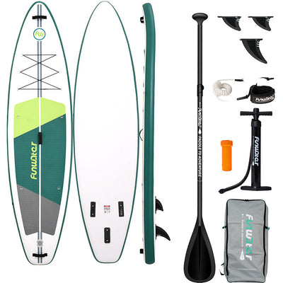 FunWater SUP airu dēlis SUPFW69A (zaļš-balts)