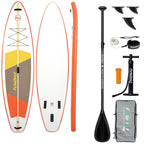 FunWater SUP airu dēlis SUPFW69B (oranžs-balts)
