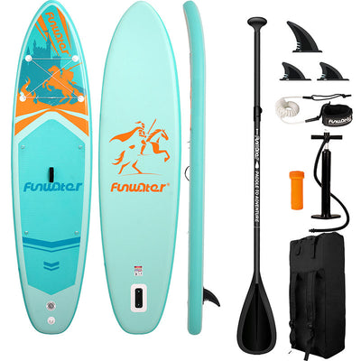 FunWater SUP airēšanas dēlis SUPFW70A (tirkīza krāsā)
