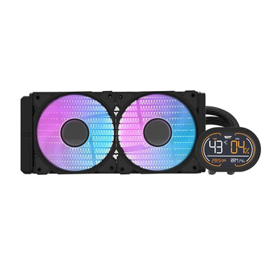 Darkflash DH240D v2 CPU ūdens dzesētājs (melns)