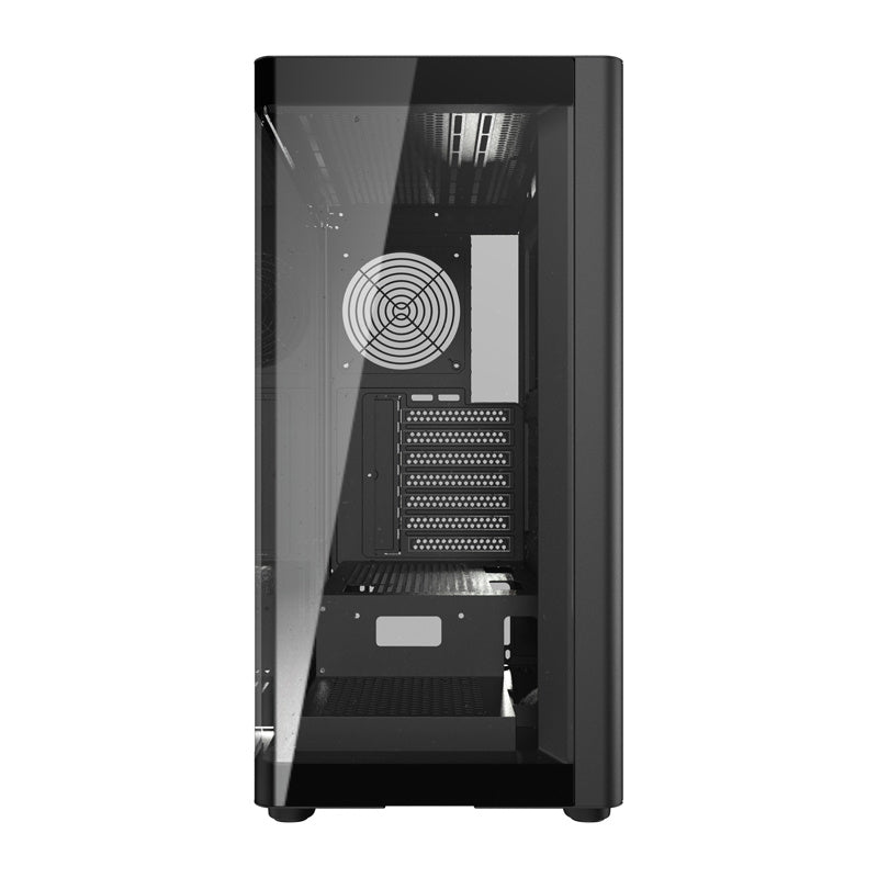 DarkFlash datora korpuss DS900G melns (bez ventilatoriem)