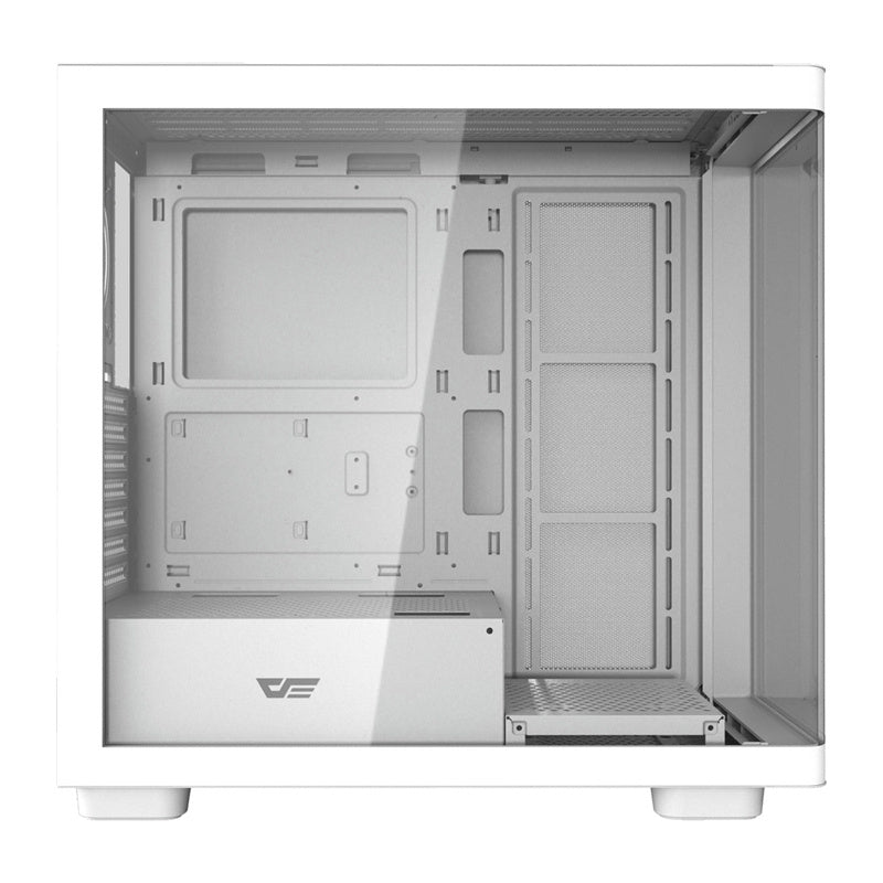 DarkFlash datora korpuss DS900G balts (bez ventilatoriem)