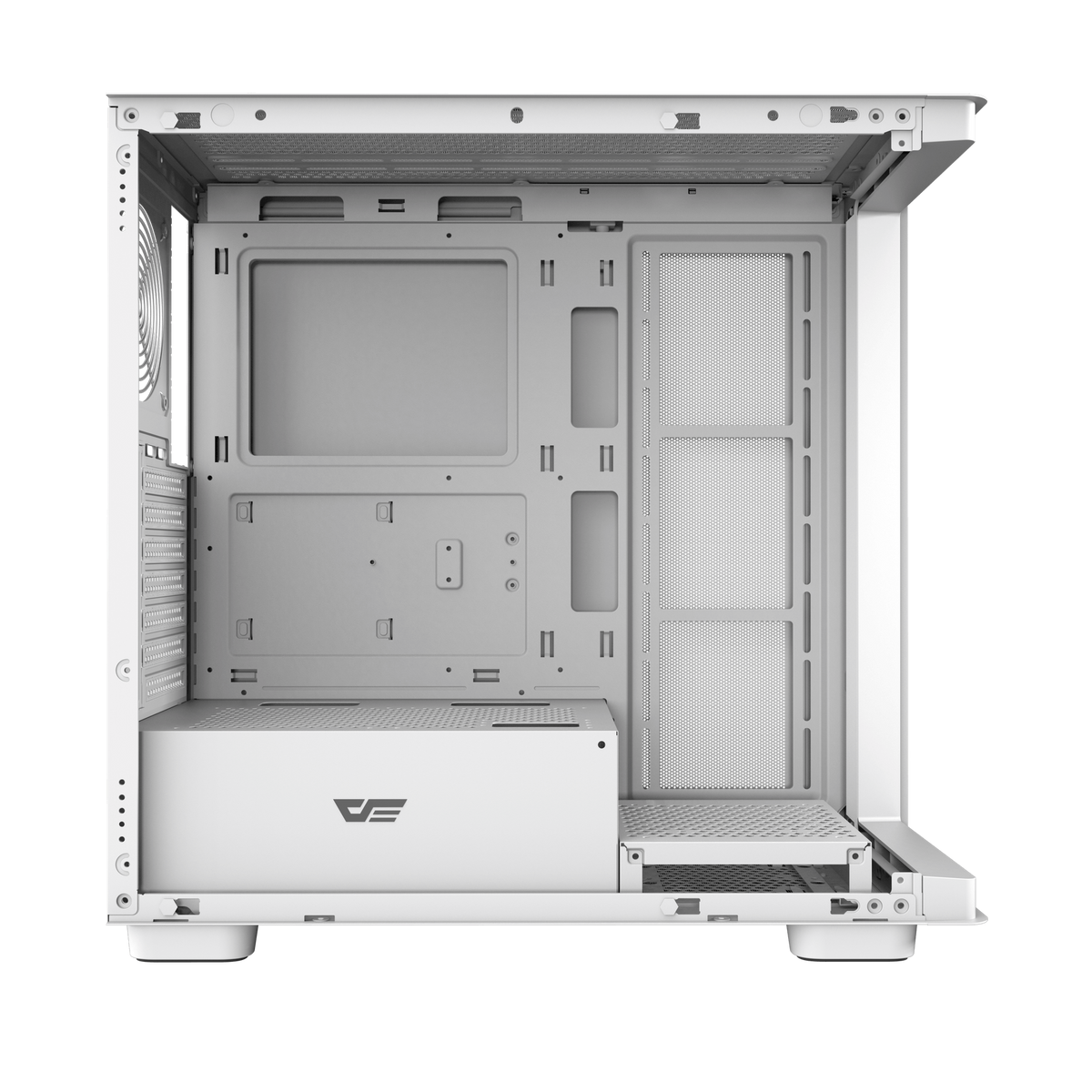 DarkFlash computer case DS900G White (No fans)