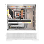 DarkFlash datora korpuss AIRNOVA White (+3 ventilatori)