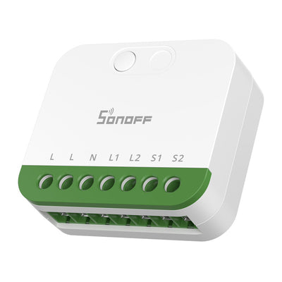 Sonoff MINI-2GS Matter divu kanālu mini pārslēdzējs