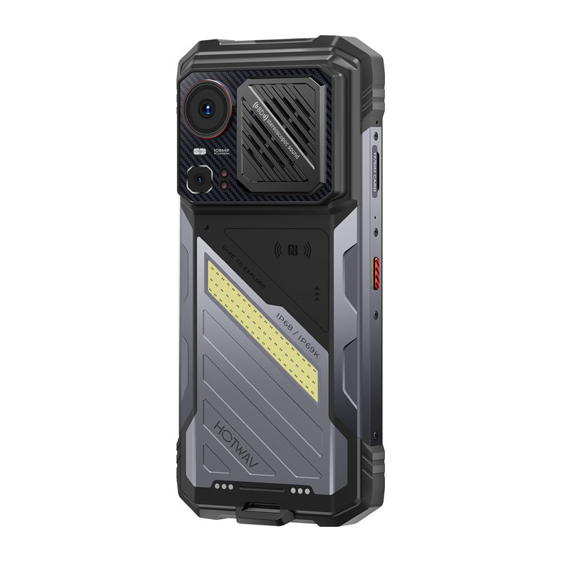HOTWAV Hyper 8 Pro viedtālrunis (pelēka)