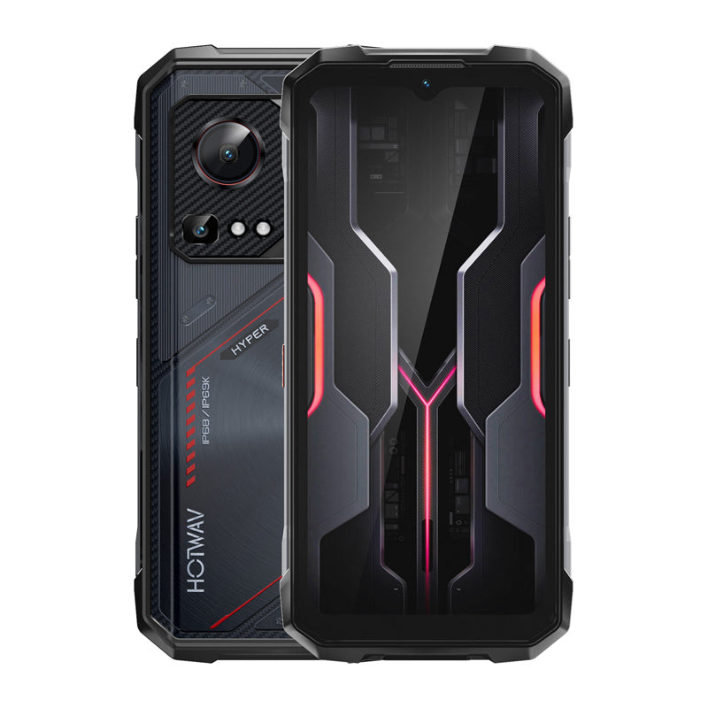 HOTWAV Hyper 7S viedtālrunis (melns)