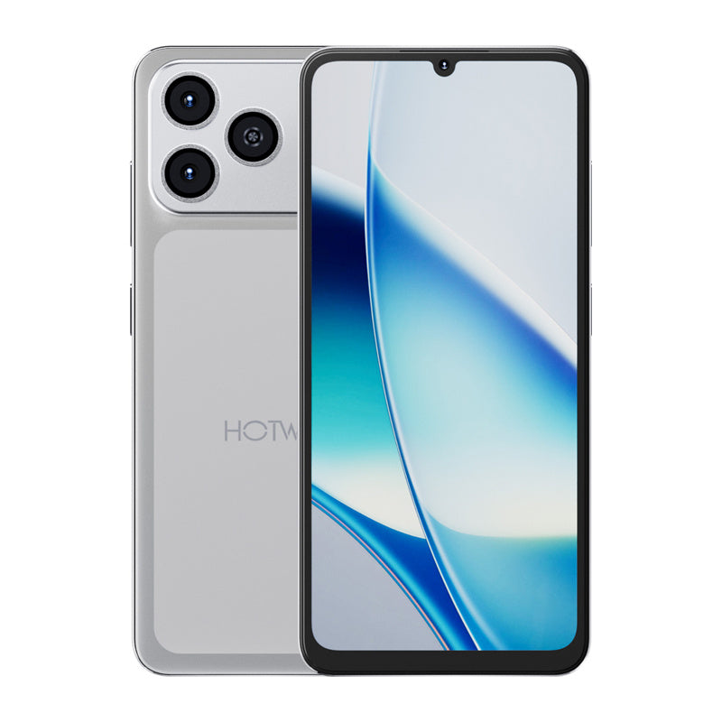 HOTWAV A17 Pro Max viedtālrunis (sudraba)