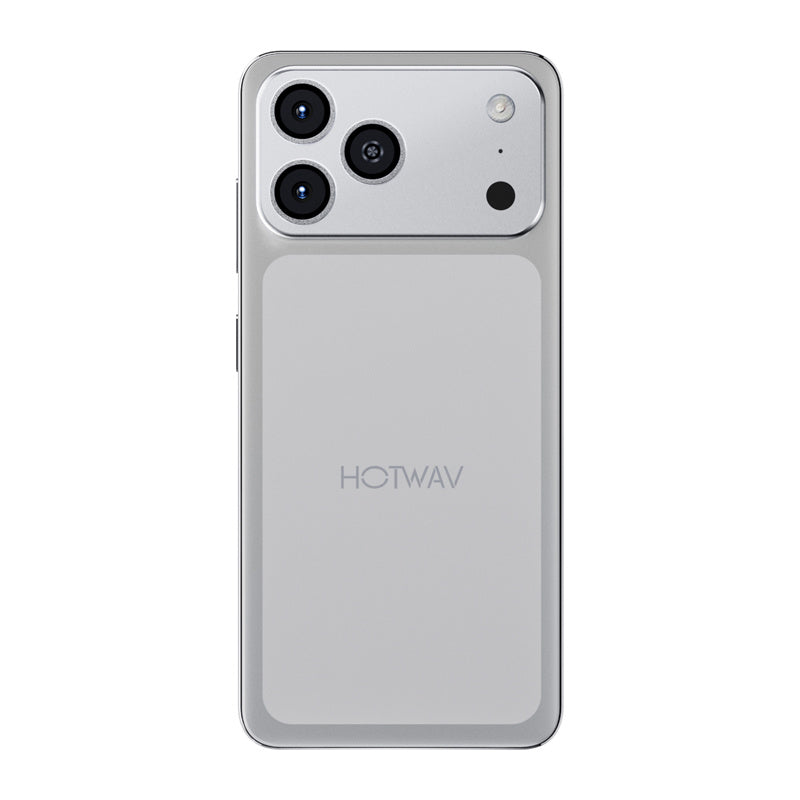 HOTWAV A17 Pro Max viedtālrunis (sudraba)