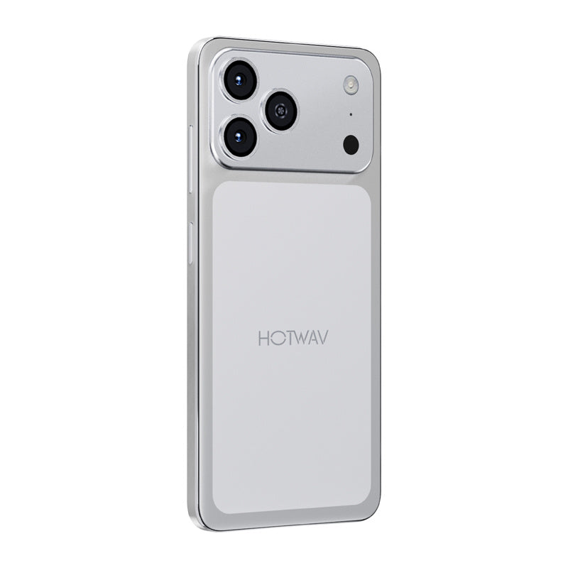 HOTWAV A17 Pro Max viedtālrunis (sudraba)