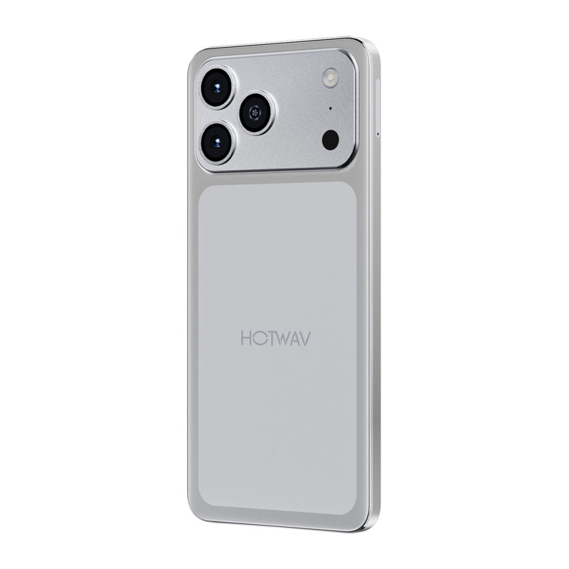 HOTWAV A17 Pro Max viedtālrunis (sudraba)