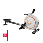 DeerRun RW600 magnētiskais airēšanas trenažieris (balts)