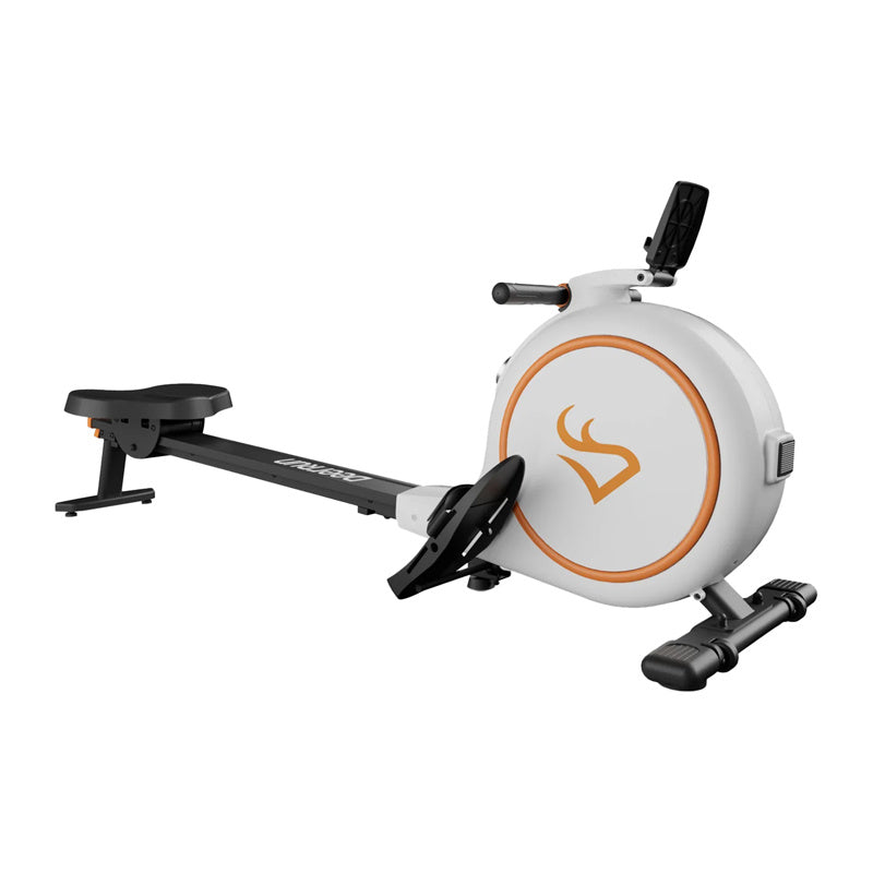 DeerRun RW600 magnētiskais airēšanas trenažieris (balts)