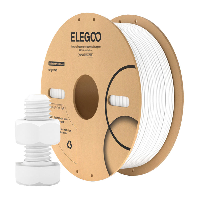 ELEGOO ABS filaments (balts)