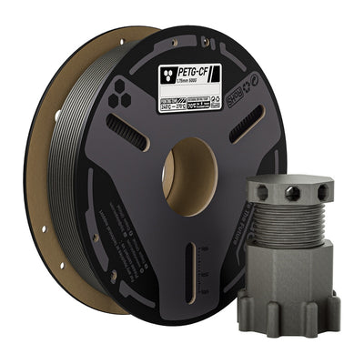 ELEGOO PETG-CF filaments (pelēks)