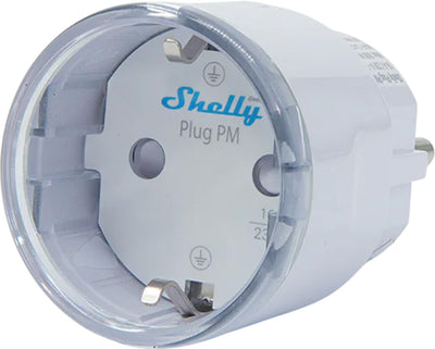 Shelly Plug M Gen3 Matter 13A viedā kontaktligzda, balta 