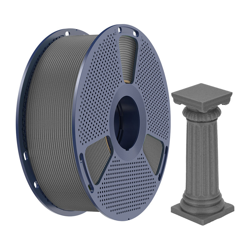 Sunlu PLA High-Speed Marble Pelēks Betons filaments