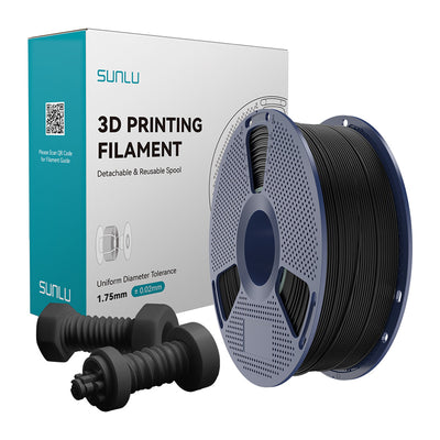 Sunlu ātrgaitas ABS filaments (melns)