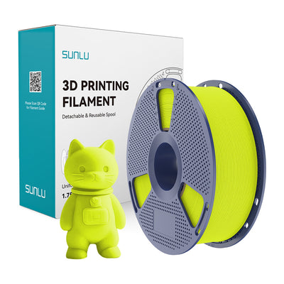 Sunlu PLA matētais filaments (gaiši zaļš)