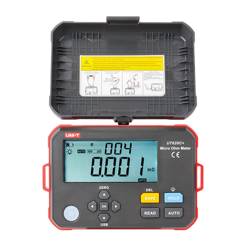 Uni-T UT620C+ Digitālais mikroohmmetrs